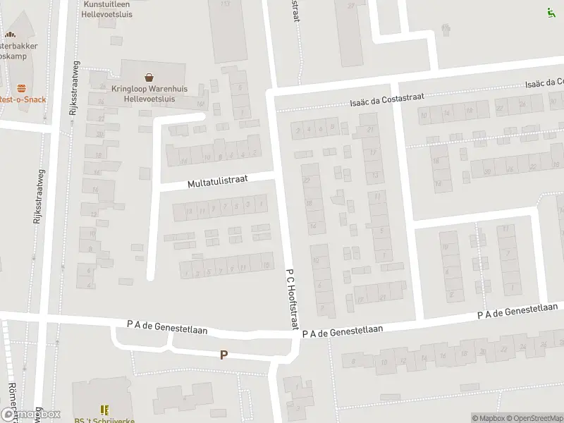 Besteld ambulance vervoer naar de P C Hooftstraat in Hellevoetsluis