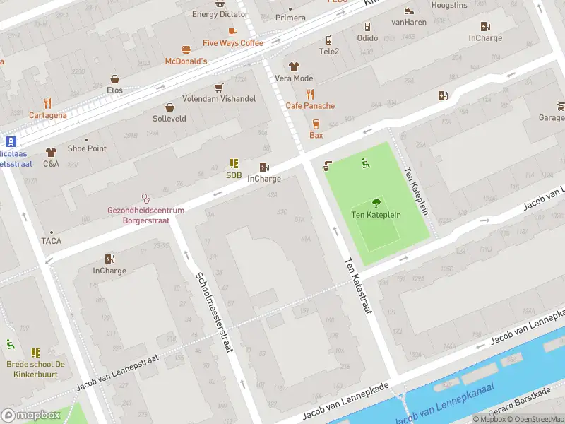 Brandweer met grote spoed naar de Borgerstraat in Amsterdam vanwege reanimatie