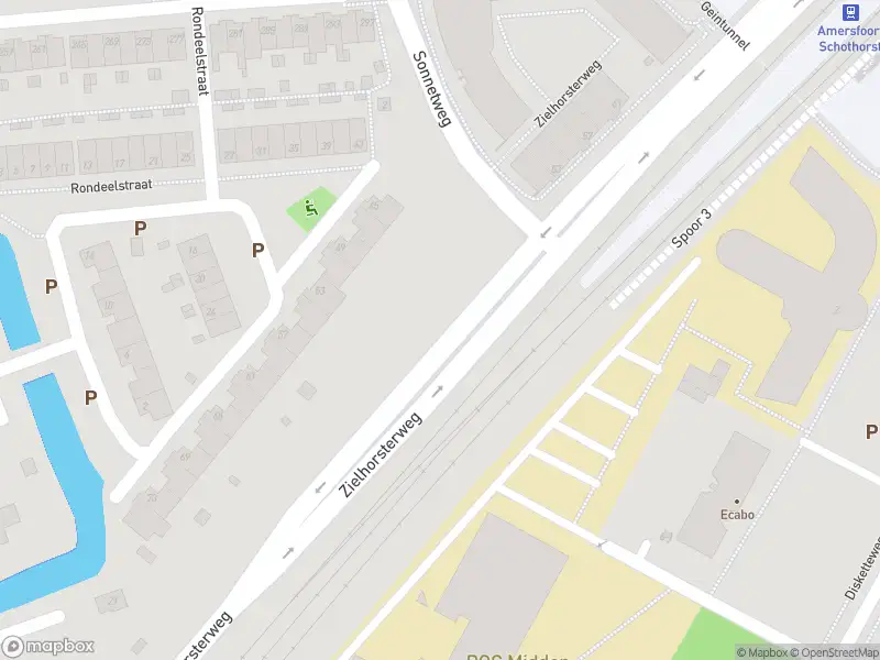 Politie naar de Zielhorsterweg in Amersfoort vanwege aanrijding met letsel