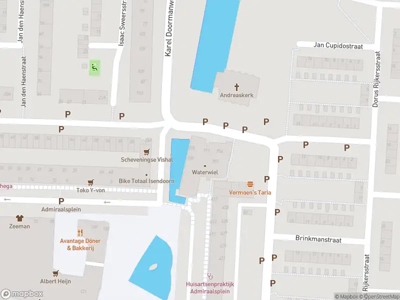 Ambulance met grote spoed naar de Admiraalsplein in Dordrecht