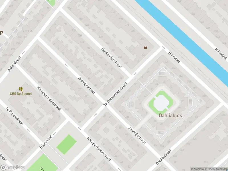 Ambulance met grote spoed naar de 1e Balsemienstraat in Rotterdam