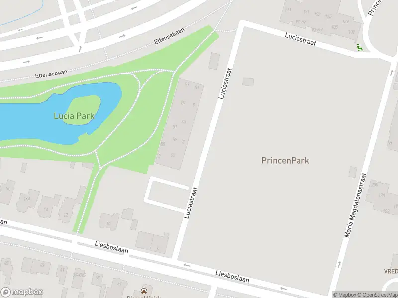 Brandweer met gepaste spoed naar de Luciastraat in Breda