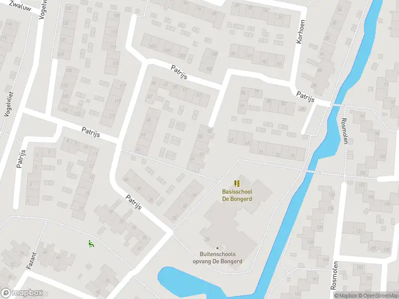 Ambulance met grote spoed naar de Patrijs in Ridderkerk