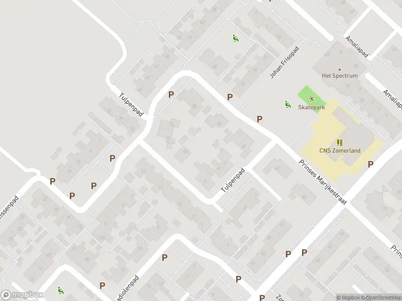 Ambulance met grote spoed naar de Tulpenpad in Stellendam