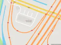 Ambulance met grote spoed naar de Rijksweg 11 in Leiden