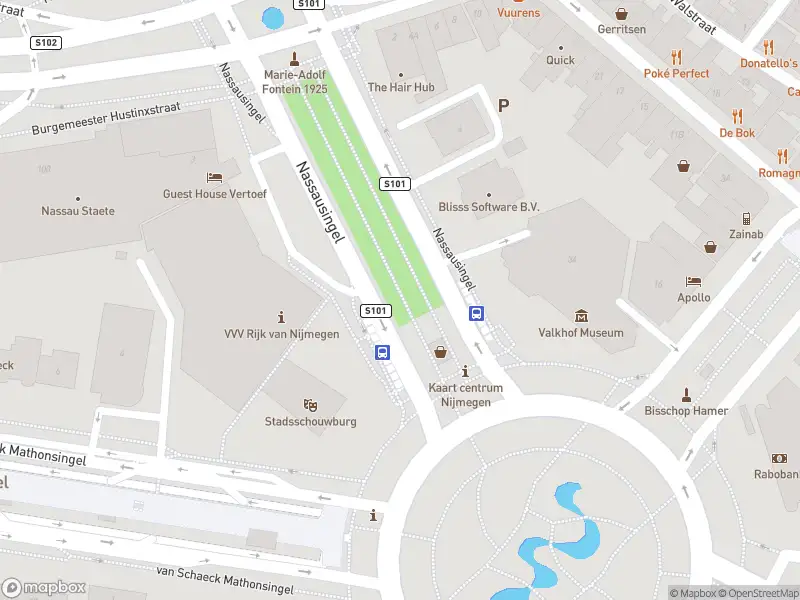 Politie naar de Nassausingel in Nijmegen vanwege aanrijding met letsel