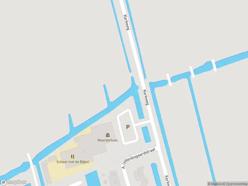 Ambulance met grote spoed naar de Kerkweg in Noordeloos