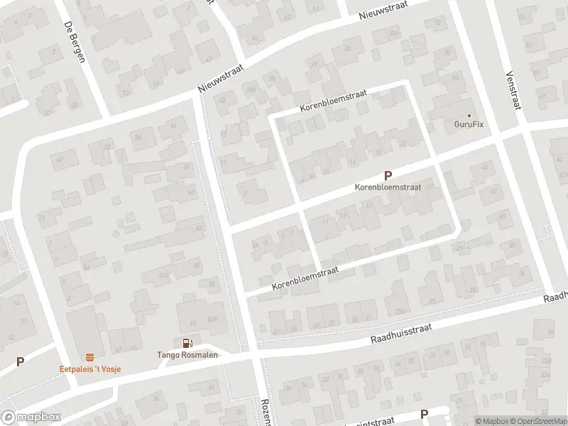 Brandweer met gepaste spoed naar de Korenbloemstraat in Rosmalen vanwege afhijsen patient