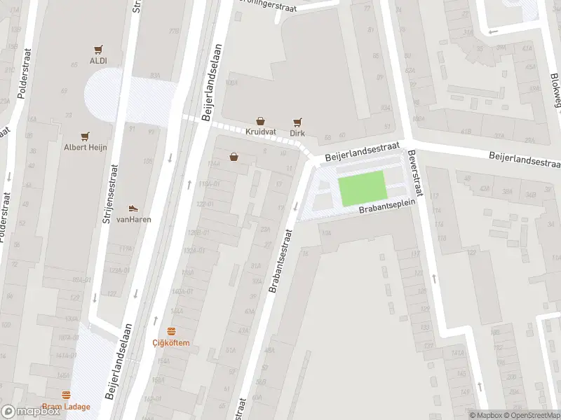 Ambulance met grote spoed naar de Brabantsestraat in Rotterdam