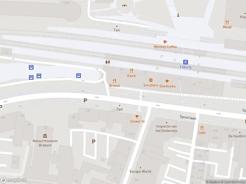 Overlastmelding Spoorlaan in Tilburg