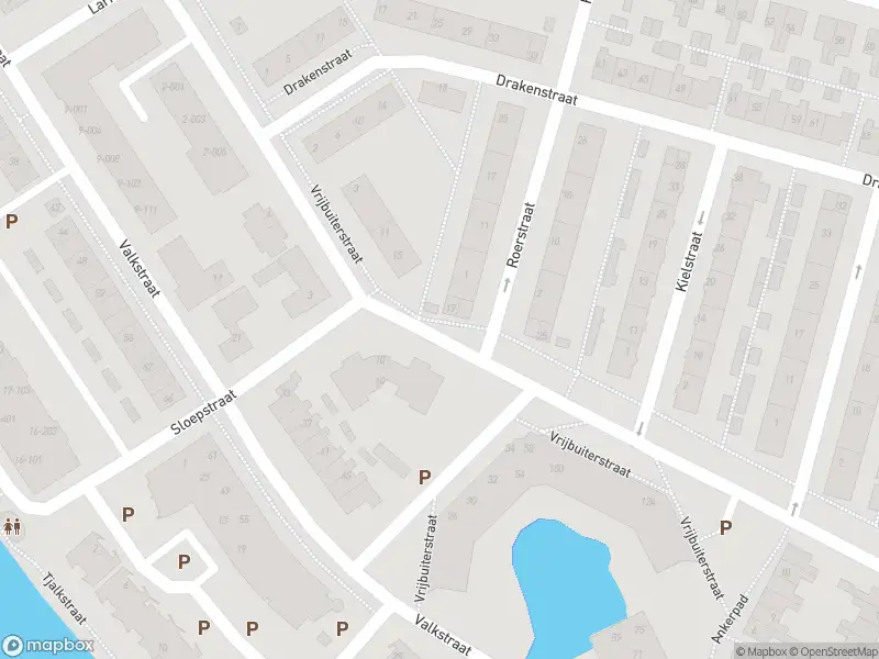 Brandweer met gepaste spoed naar de Tjalkstraat in Sneek vanwege een liftopsluiting