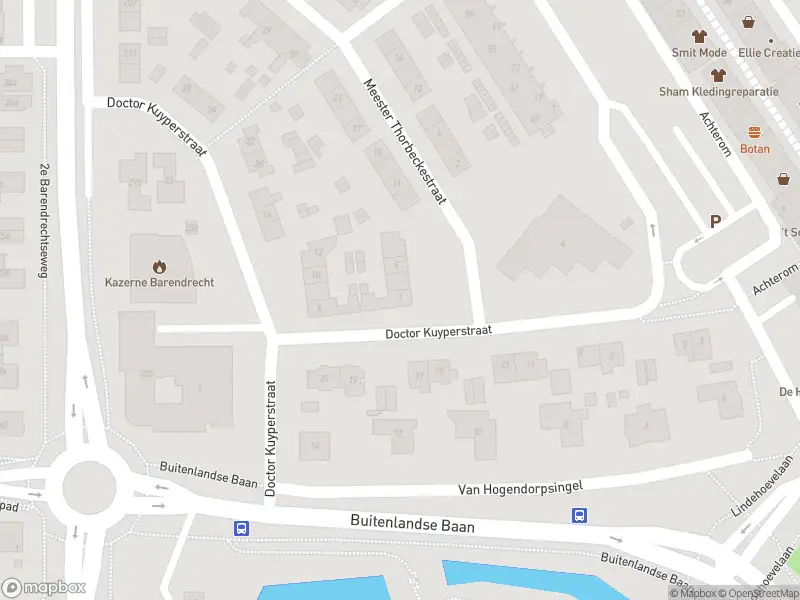 Besteld ambulance vervoer naar de Mr. Thorbeckestraat in Barendrecht