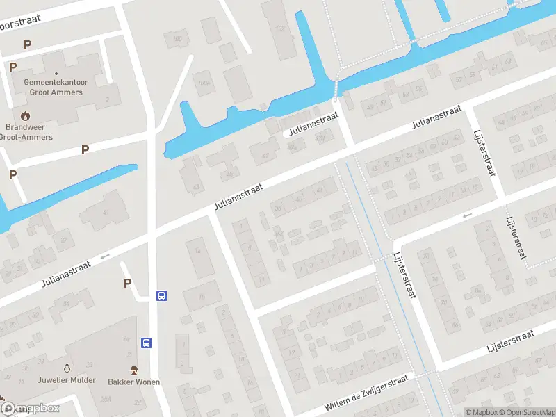 Ambulance met grote spoed naar de Julianastraat in Groot-Ammers