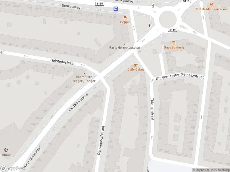 Ambulance met grote spoed naar de Rauwenhoffstraat in Rotterdam