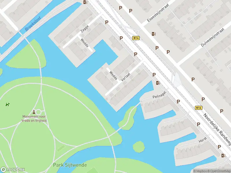 Ambulance met grote spoed naar de Verlaat in Voorburg