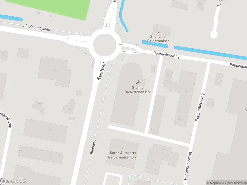 Politie naar de Randweg in Geldermalsen vanwege aanrijding met letsel