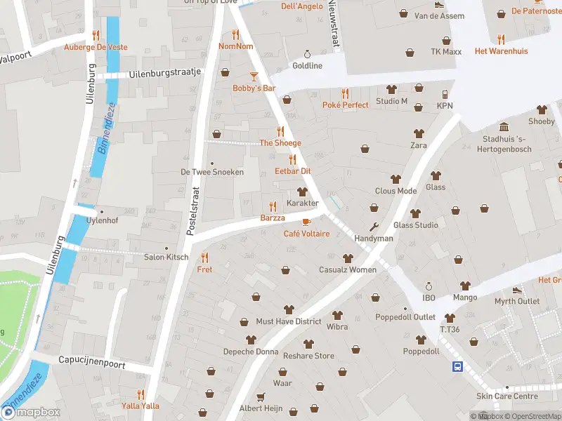 Brandweer met gepaste spoed naar de Stoofstraat in 's-Hertogenbosch