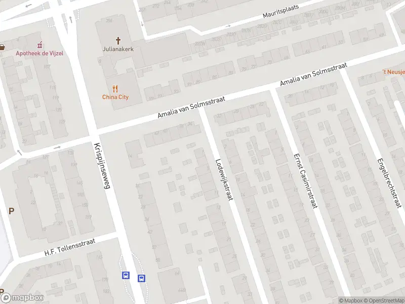 Ambulance met gepaste spoed naar de Lodewijkstraat in Dordrecht