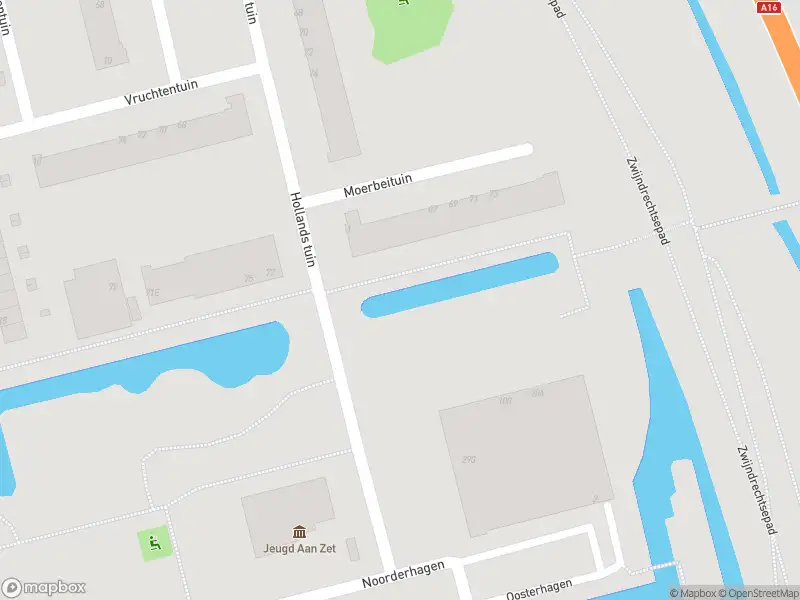 Ambulance met gepaste spoed naar de Hollands tuin in Rotterdam