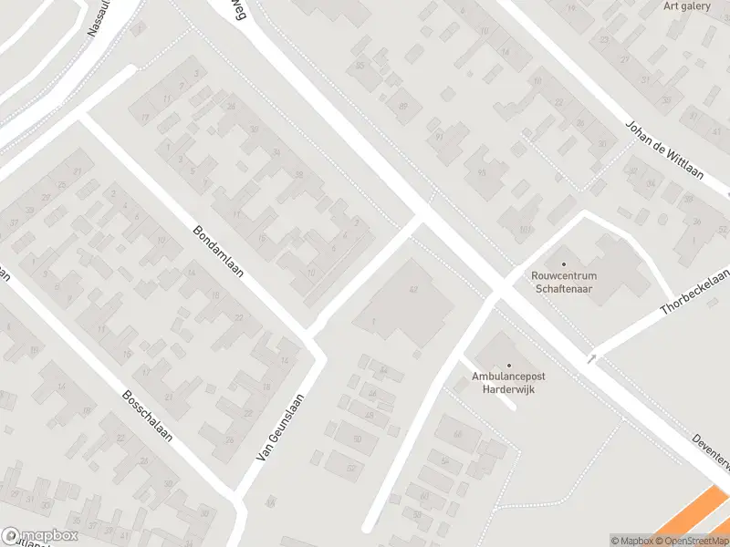 Politie naar de Van Geunslaan in Harderwijk vanwege aanrijding met letsel