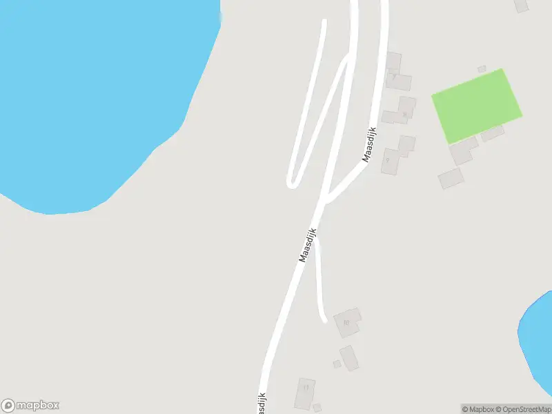 Politie naar de Maasdijk in Dreumel vanwege aanrijding met letsel