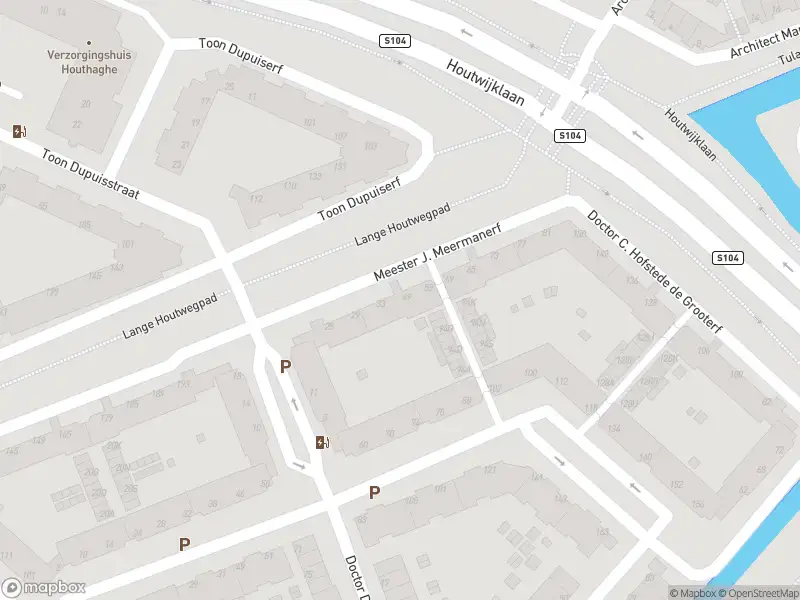 Ambulance met gepaste spoed naar de Mr. J. Meermanerf in 's-Gravenhage