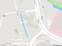 Ambulance en brandweer met grote spoed naar de Dijkzichtlaan in Haarlem vanwege gebouwbrand