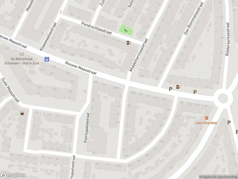 Ambulance met gepaste spoed naar de Numansdorpsestraat in Schiedam