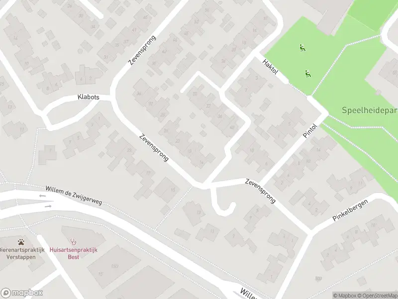 Overlastmelding Zevensprong in Best gesloten