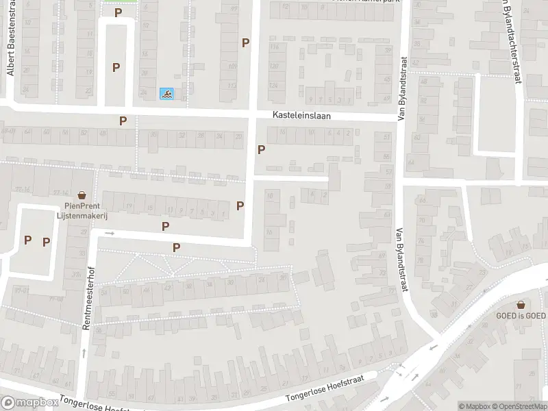 Brandweer met gepaste spoed naar de Rentmeesterhof in Tilburg