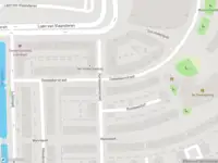 Brandweer met gepaste spoed naar de Borgloonstraat in Amsterdam vanwege afhijsen patient