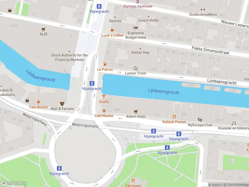 Brandweer met grote spoed naar de Den Texstraat in Amsterdam vanwege afhijsen patient