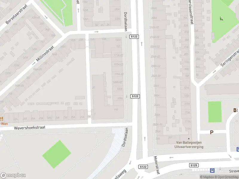 Besteld ambulance vervoer naar de Dordtselaan in Rotterdam