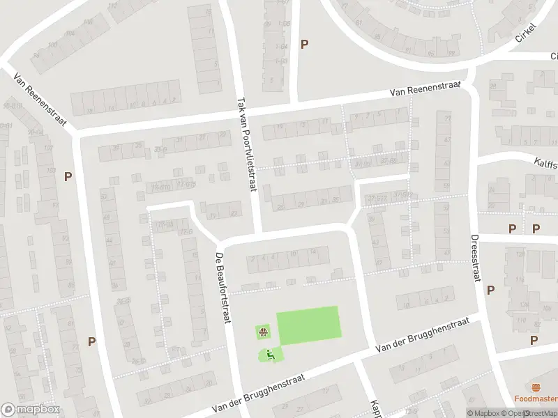 Brandweer met gepaste spoed naar de Dreesstraat in Vlissingen vanwege een buitenbrand