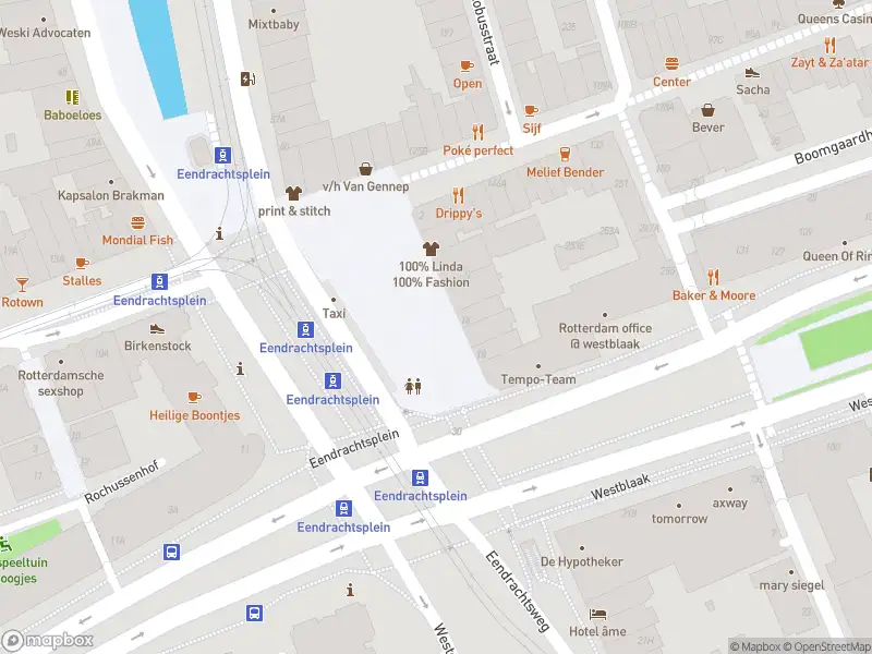 Ambulance met gepaste spoed naar de Eendrachtsplein in Rotterdam