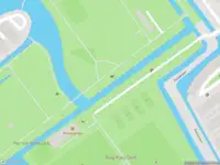 Brandweer met gepaste spoed naar de Westblok in Delft