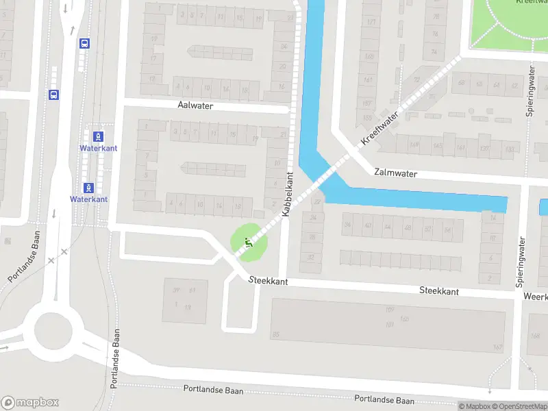 Ambulance met grote spoed naar de Kabbelkant in Barendrecht