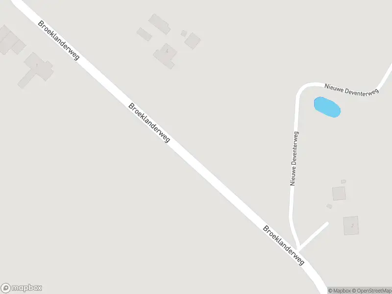 Politie naar de Broeklanderweg in Wesepe vanwege aanrijding met letsel