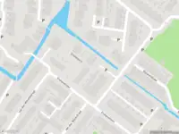 Ambulance met grote spoed naar de Schoonoord in Warmond