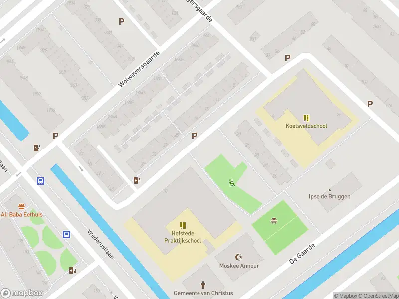 Ambulance met grote spoed naar de Droogscheerdersgaarde in 's-Gravenhage