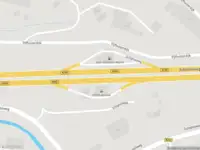 Ambulance naar de Provincialeweg N205 in Vijfhuizen