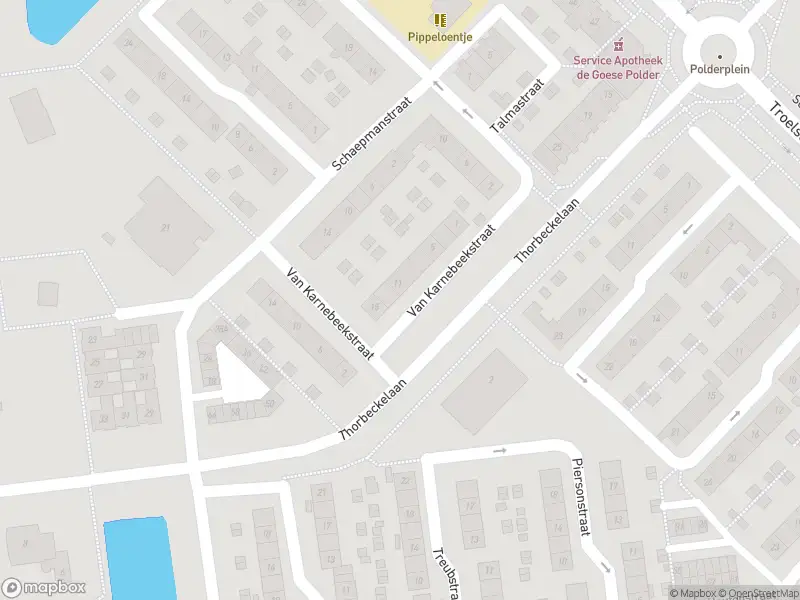 Brandweer met gepaste spoed naar de Van Karnebeekstraat in Goes vanwege afhijsen patient