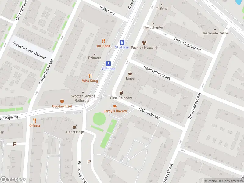 Ambulance met gepaste spoed naar de Vlietlaan in Rotterdam