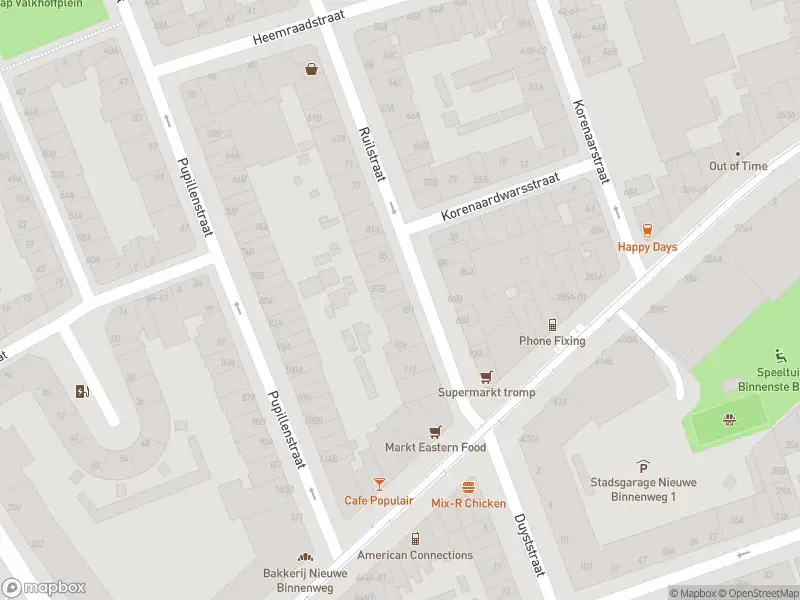 Ambulance met gepaste spoed naar de Ruilstraat in Rotterdam