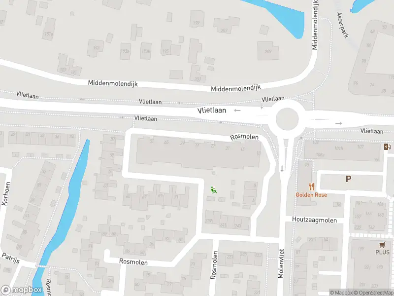 Ambulance met grote spoed naar de Rosmolen in Ridderkerk