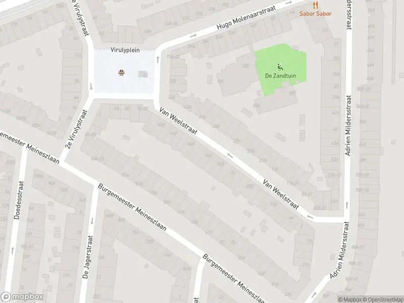 Ambulance met grote spoed naar de Van Weelstraat in Rotterdam