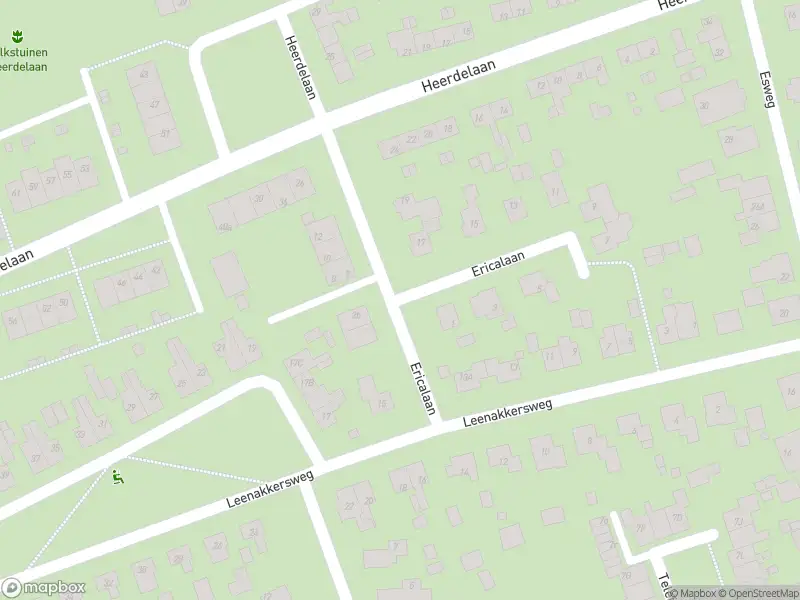 Brandweer met gepaste spoed naar de Ericalaan in Zuidlaren