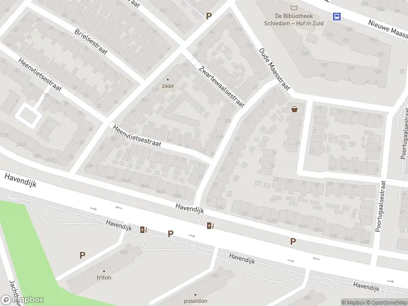 Ambulance met gepaste spoed naar de Heenvlietsestraat in Schiedam