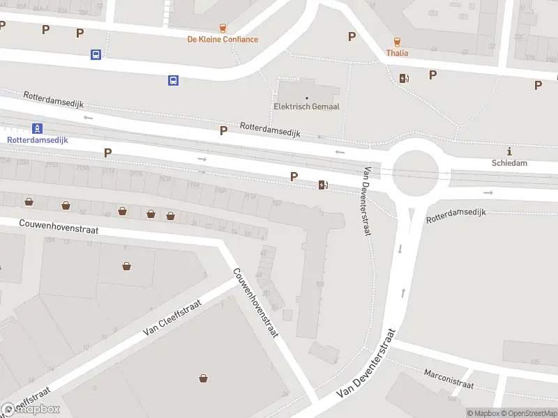 Ambulance met grote spoed naar de Rotterdamsedijk in Schiedam