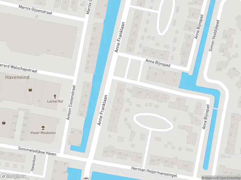 Brandweer met gepaste spoed naar de Anne Franklaan in Middelharnis